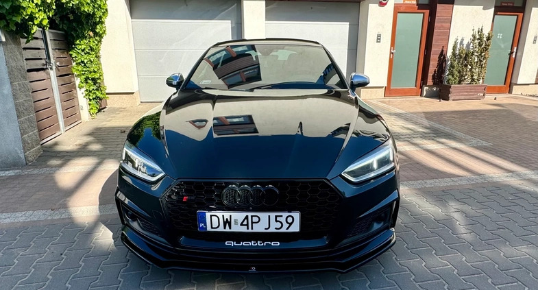 Audi S5 cena 144900 przebieg: 158000, rok produkcji 2018 z Warszawa małe 67